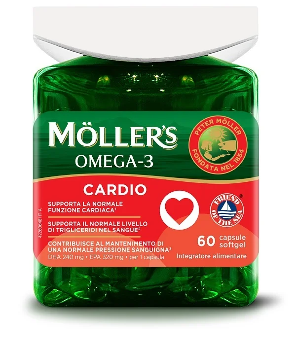 MOLLER'S OMEGA 3 CARDIO 60CPS