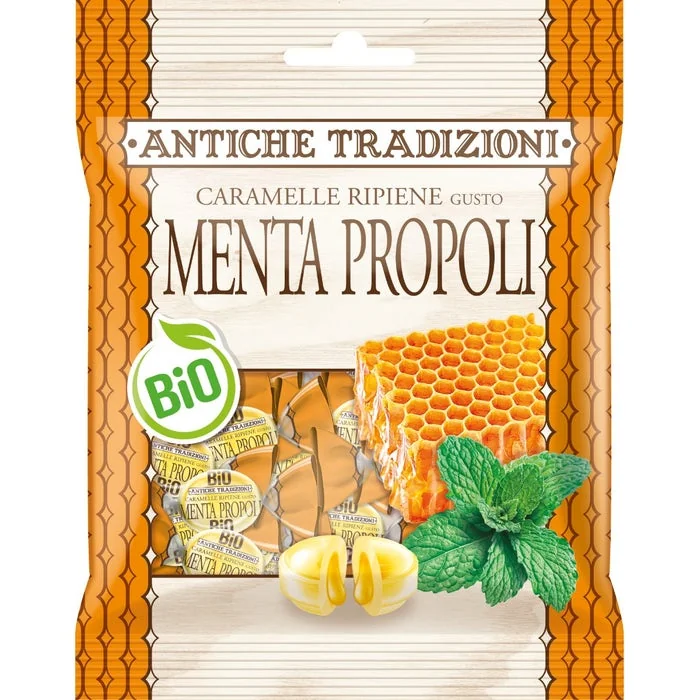 Antiche Tradizioni Caramelle Menta Propoli 60G 