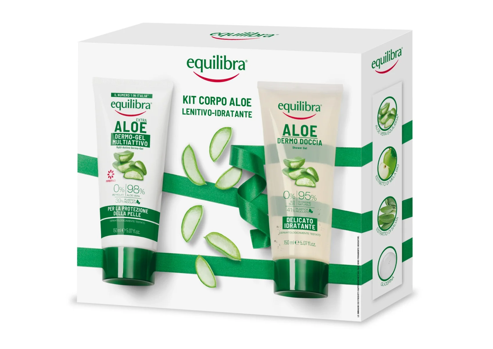 EQUILIBRA KIT CORPO ALOE LENIT