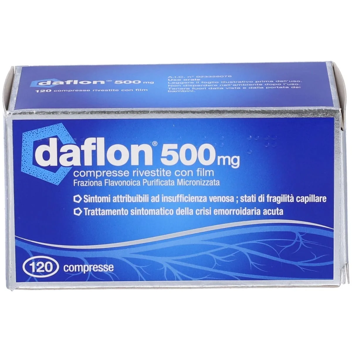 DAFLON 500 MG 120 COMPRESSE