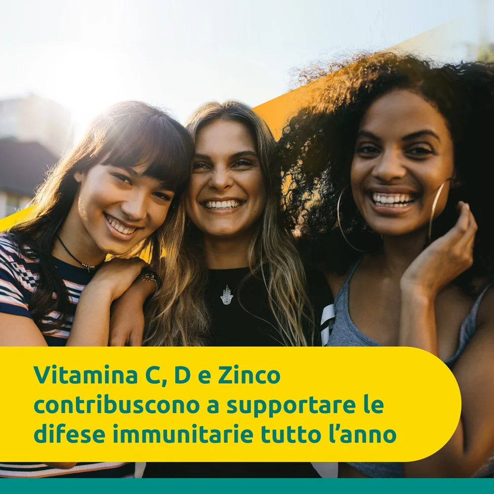 Supradyn Difese 30 Compresse Effervescenti Vitamine C, D e Zinco