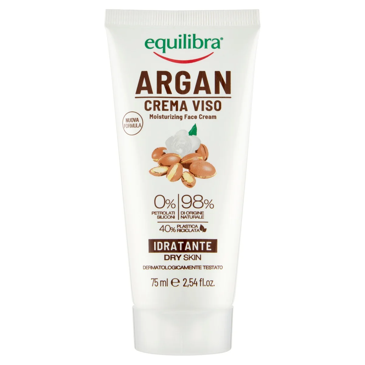 EQUILIBRA ARGAN CREMA VISO IDRATANTE 75 ML