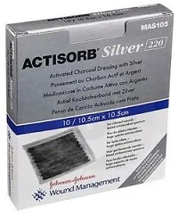 ACTISORB SILV 220 10,5X10,5 3P