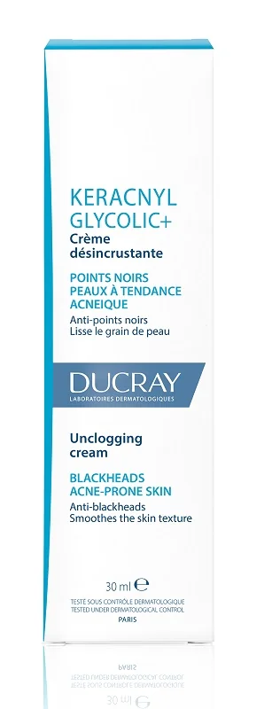 DUCRAY KERACNYL GLYCOLIC+ CREMA PURIFICANTE PER PELLE GRASSA CON IMPERFEZIONI 30 ML