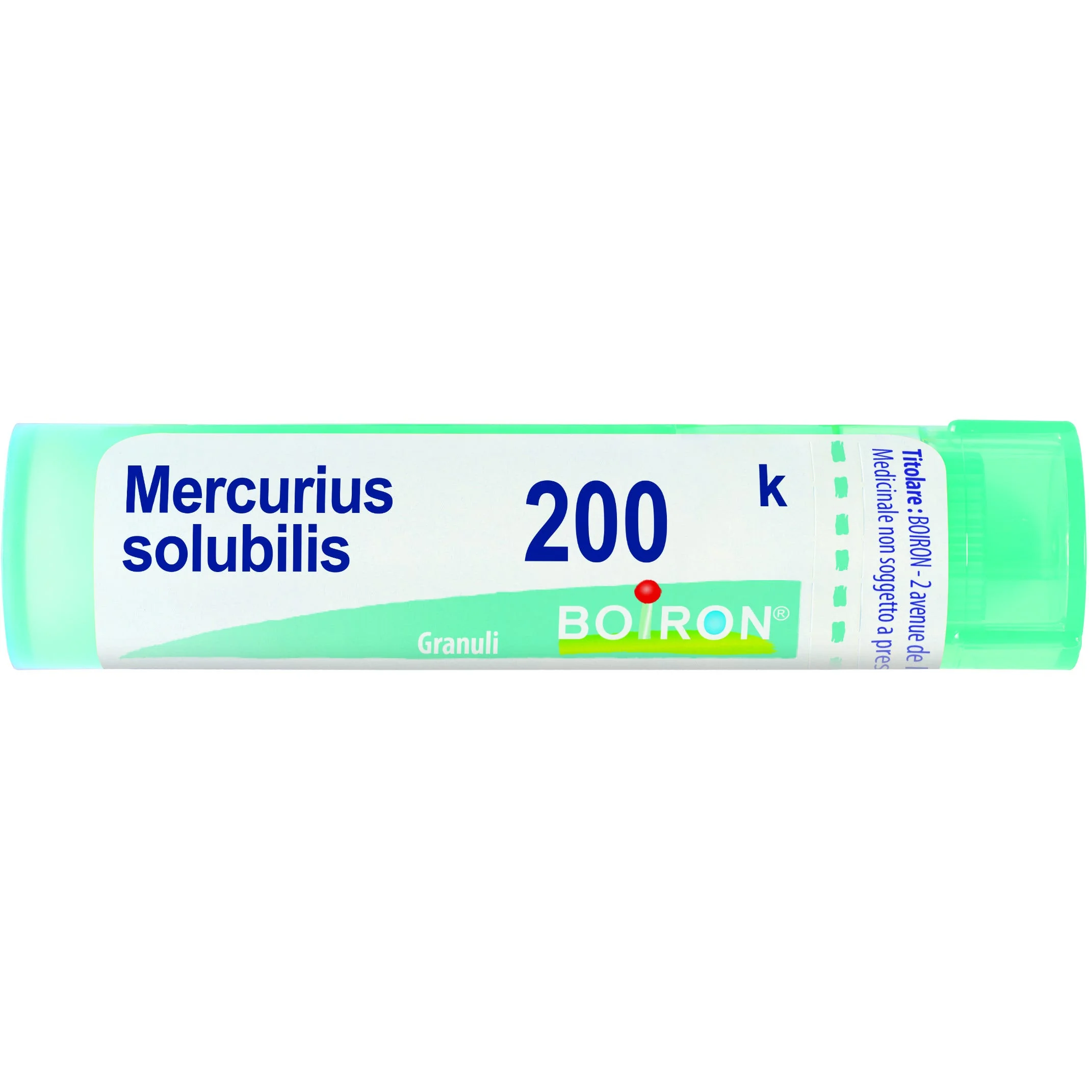 MERCURIUS SOLUBILIS 200K GRANULI