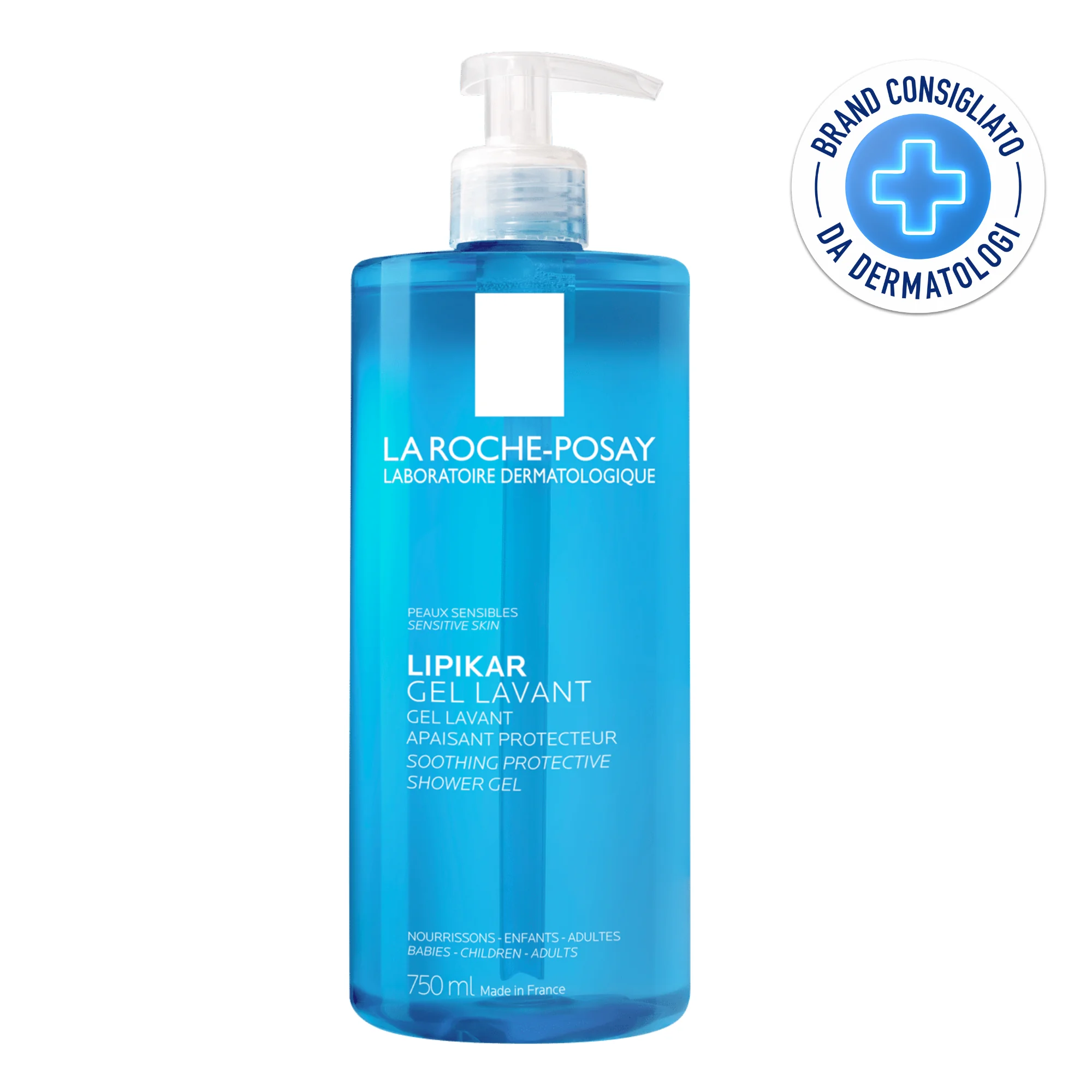 LIPIKAR GEL LAVANT 750ML