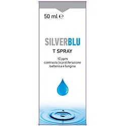 SILVER BLU T SPRAY TOPICO CONTRO PROLIFERAZIONE FUNGINA E BATTERICA 50 ML