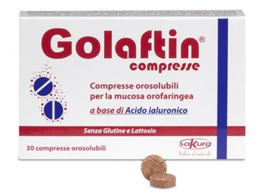 GOLAFTIN EMOLLIENTI E PROTETTIVE GOLA IRRITATA 30 COMPRESSE OROSOLUBILI