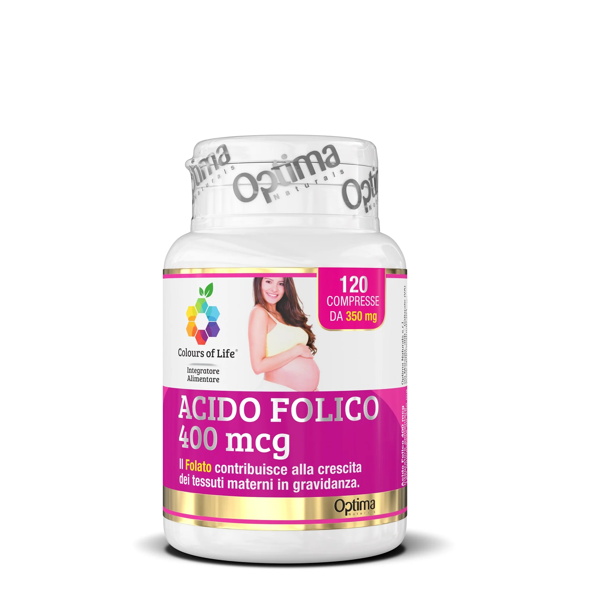 OPTIMA COLOURS OF LIFE CALCIO PLUS INTEGRATORE VITAMINA D3 E K1 60 COMPRESSE