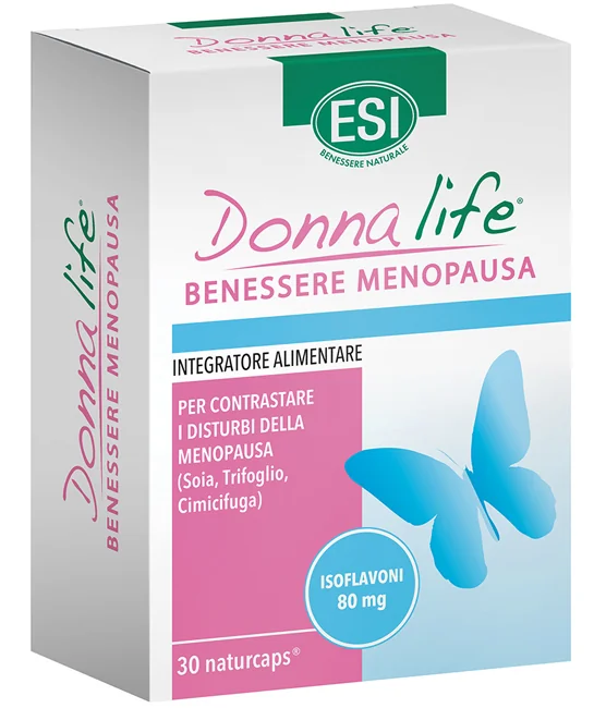 ESI DONNA LIFE BENESSERE MENOPAUSA INTEGRATORE 30 NATURCAPS