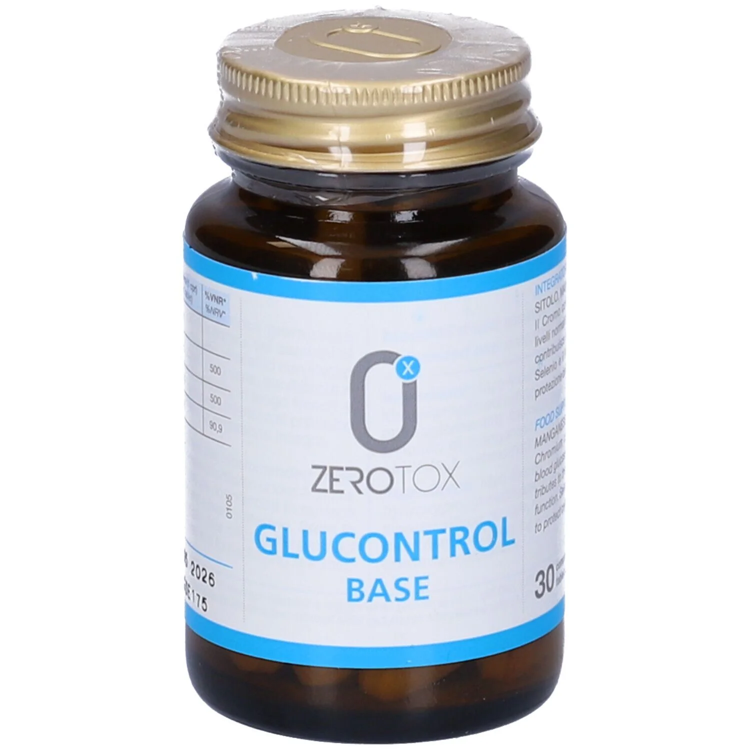 ZEROTOX GLUCONTROL BASE 30 COMPRESSE