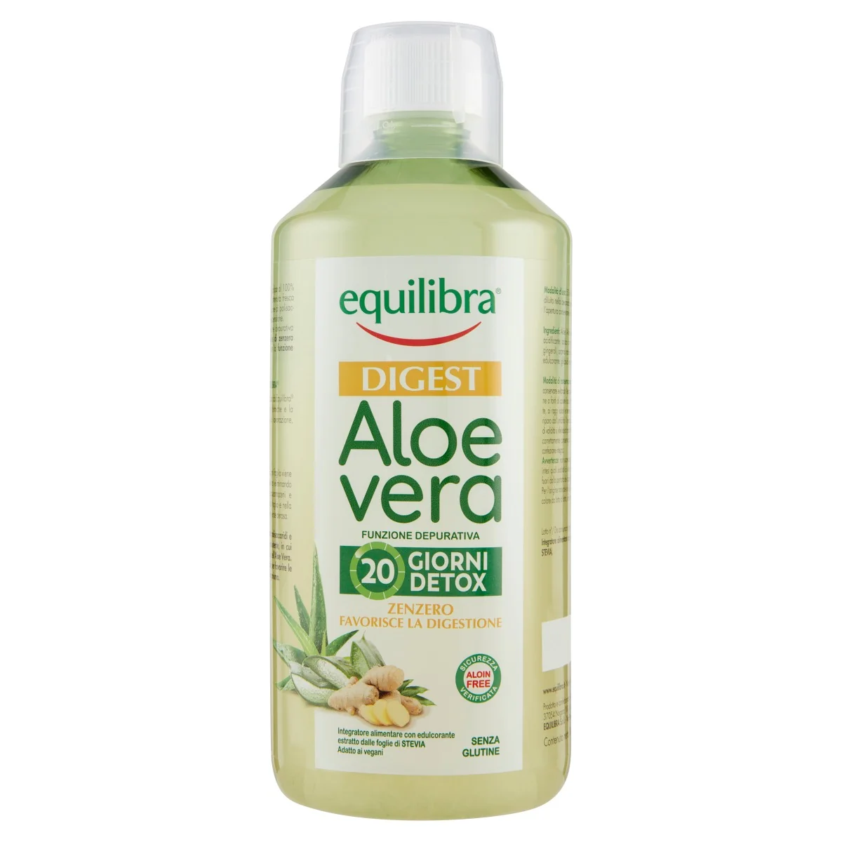 EQUILIBRA ALOE VERA DIGEST ZENZERO 1L