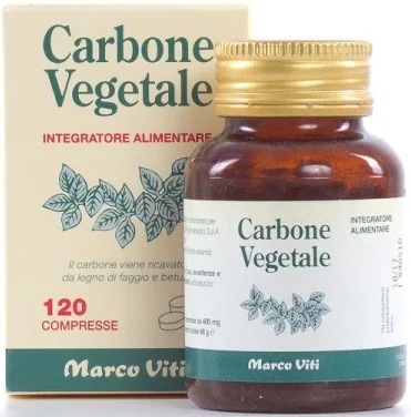 MARCO VITI CARBONE VEGETALE 120 COMPRESSE