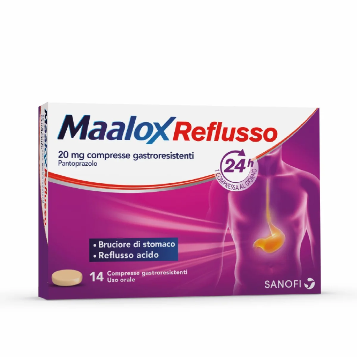 MAALOX REFLUSSO 20MG 14 COMPRESSE