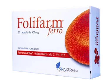 FOLIFARM FERRO 20 CAPSULE