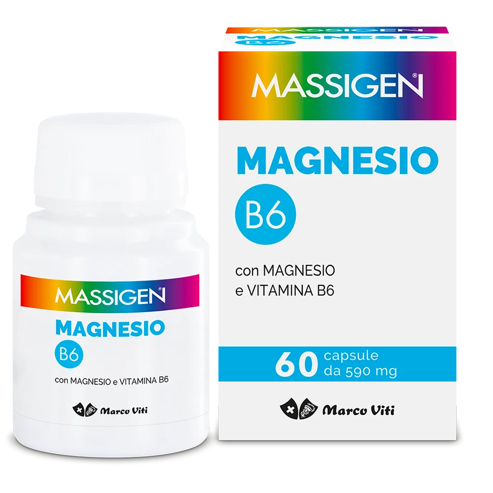 MASSIGEN MAGNESIO B6 60 CAPSULE