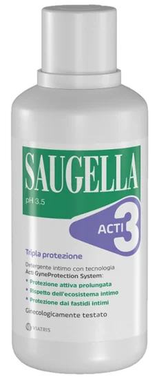 SAUGELLA ACTI3 DETERGENTE INTIMO 500 ML