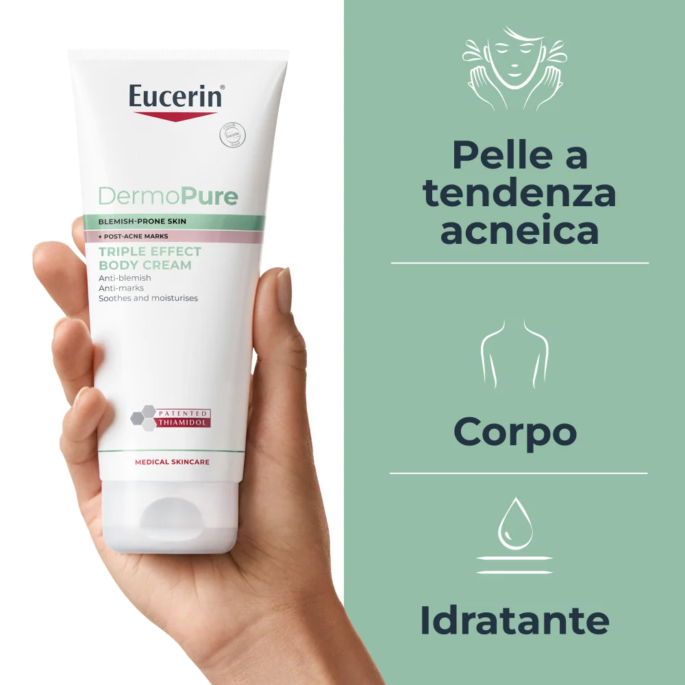 Eucerin Dermopurifyer Crema Corpo 200 Ml Anti Imperfezioni