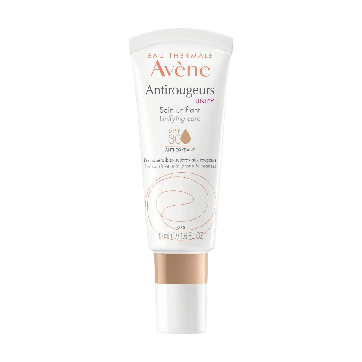 Avene Antirougeurs Unify Trattamento Uniformante 40 Ml Lenisce e corregge i rossori del viso