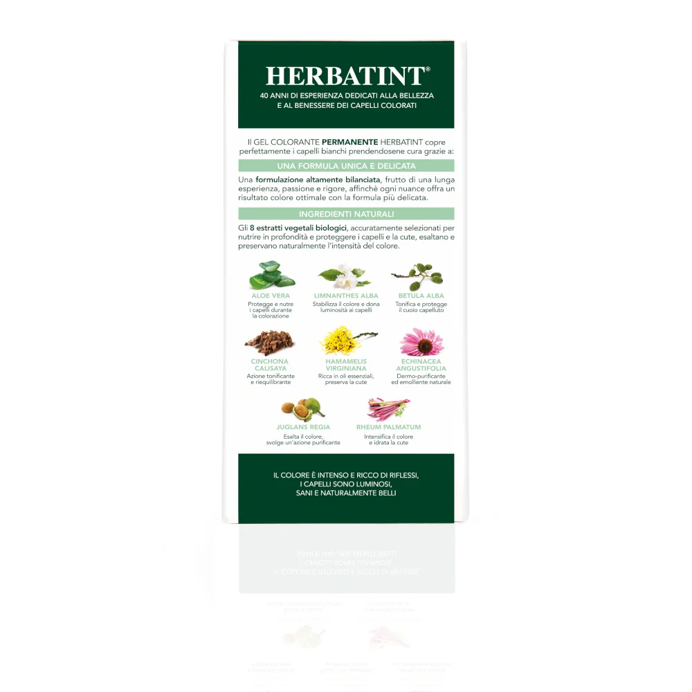 Herbatint Tintura Capelli Gel Permanente 3Dosi 8N Biondo Chiaro 300 ml 