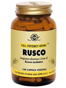 SOLGAR RUSCO INTEGRATORE MICROCIRCOLO 100 CAPSULE