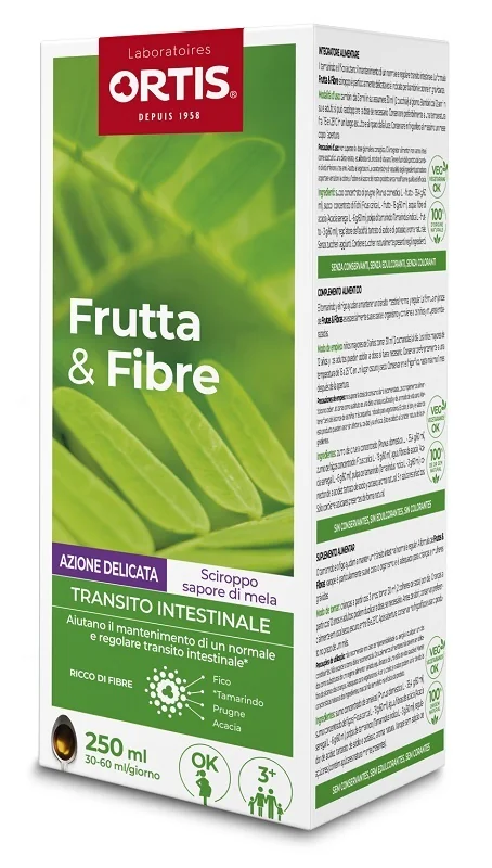 FRUTTA E FIBRE AZIONE DELICATA SCIROPPO 250ML