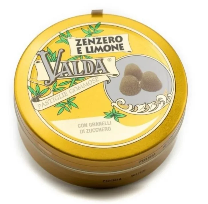 VALDA ZENZERO E LIMONE PASTIGLIE PER LA GOLA 50 G