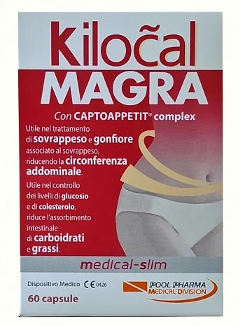 KILOCAL MAGRA INTEGRATORE PER PERDITA PESO 60 COMPRESSE