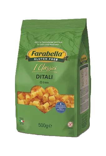 FARABELLA SENZA GLUTINE PASTA DITALI 500 G