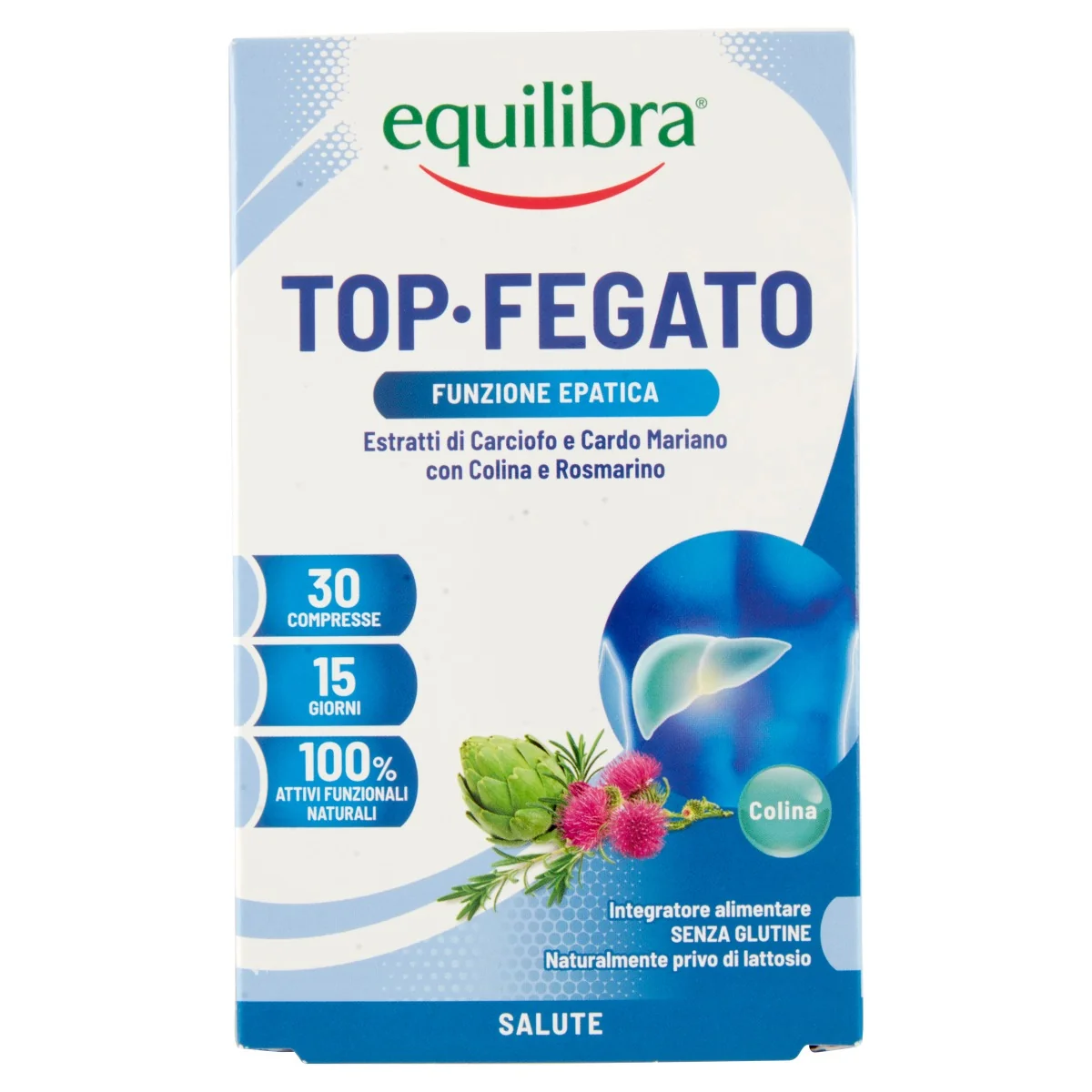 EQUILIBRA TOP FEGATO CON ALOE 30 COMPRESSE