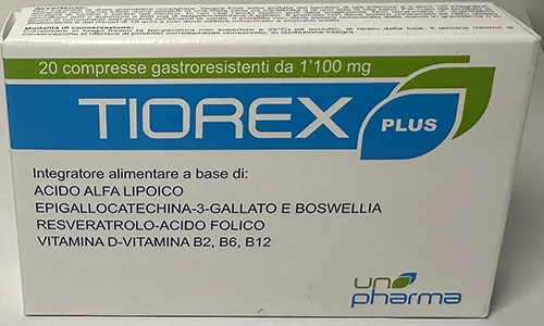 TIOREX PLUS COMPR 20