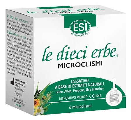 ESI LE DIECI ERBE MICROCLISMI 6 10G