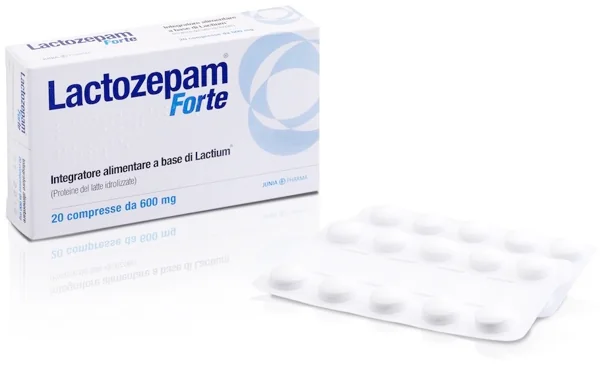 LACTOZEPAM FORTE INTEGRATORE 20 COMPRESSE