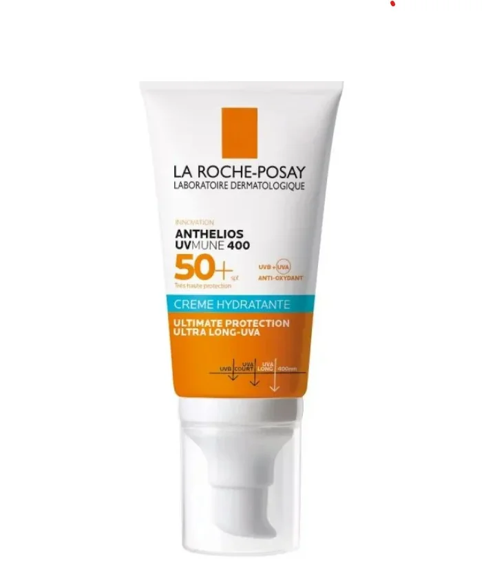 La Roche Posay Anthelios Uvmune 400 SPF 50+ Senza Profumo 50 ml Crema Idratante che Offre Protezione Estrema da UVA Ultra Lunghi