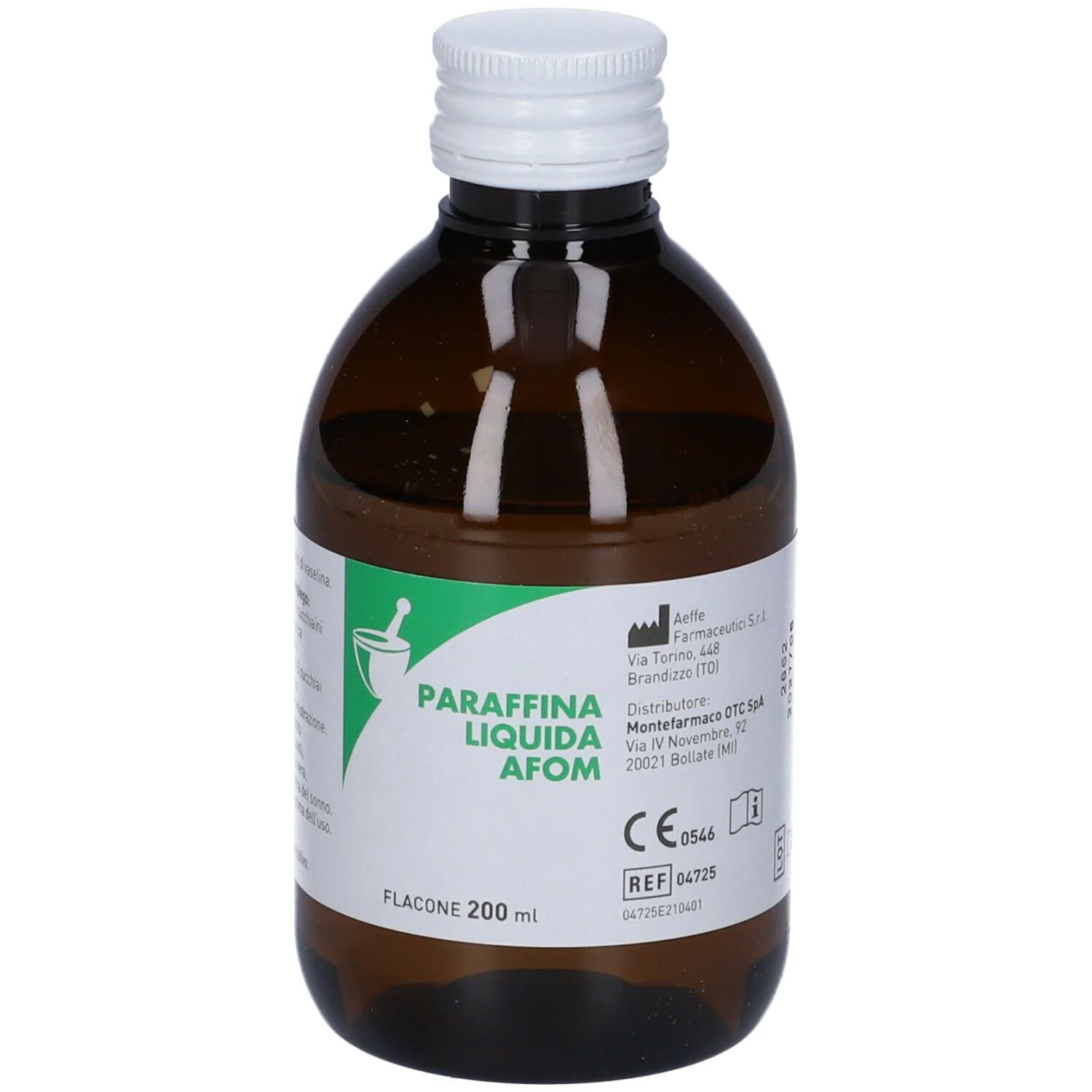 PARAFFINA LIQUIDA AFOM FU 200 ML