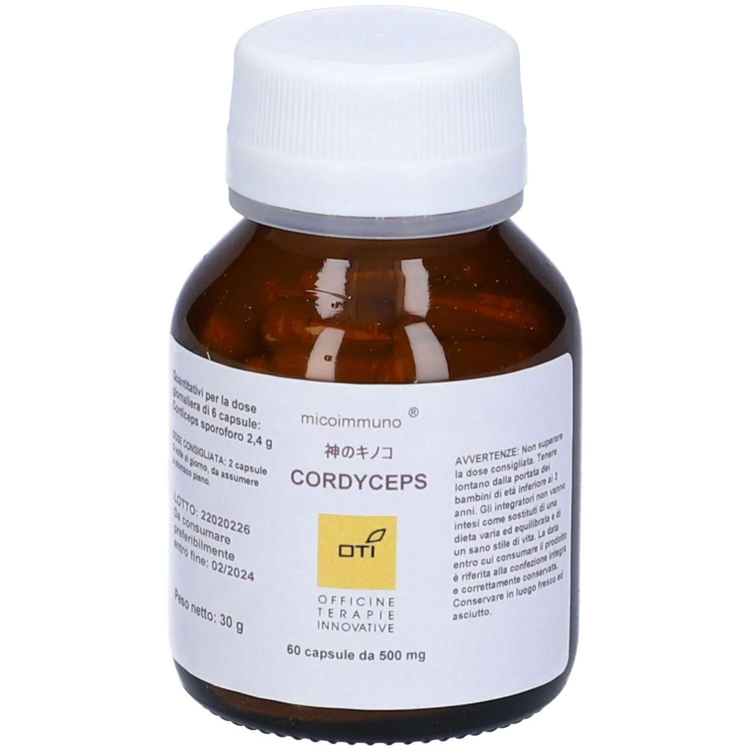 CORDYCEPS MICOIMMUNO 60CPS