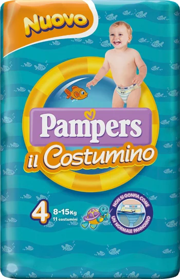 PAMPERS IL COSTUMINO TAGLIA 4 11 PEZZI