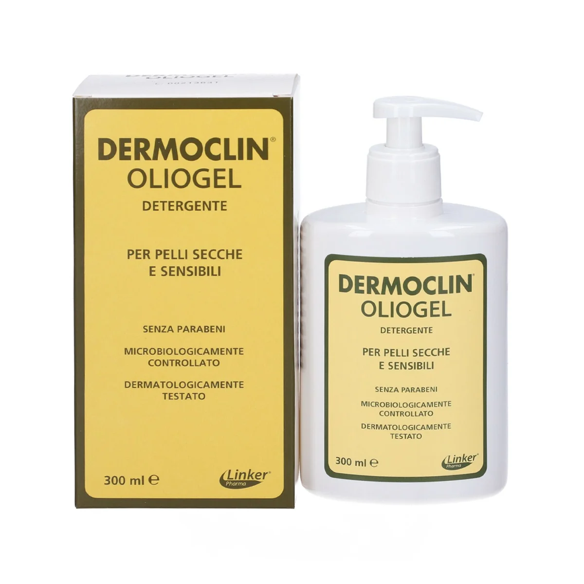 DERMOCLIN OLIOGEL DETERG PSS 300ML