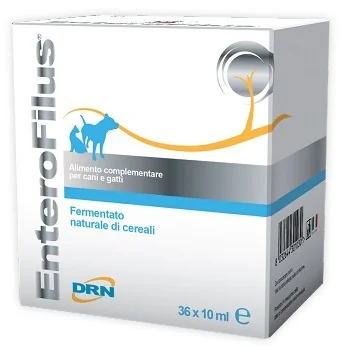 DRN ENTEROFILUS INTEGRATORE DIGERENTE CANI E GATTI 36 FIALE 10 ML