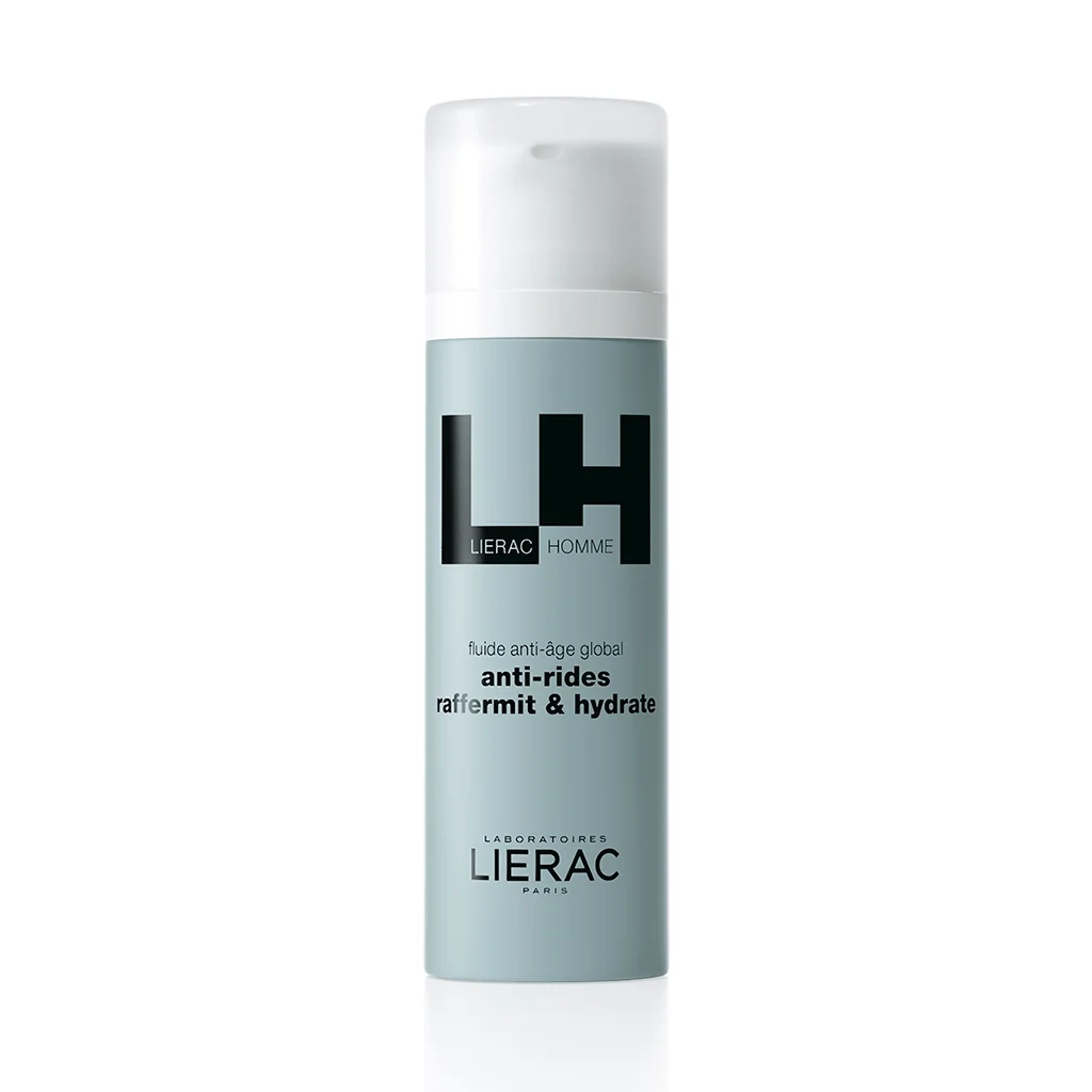 LIERAC HOMME FLUIDO ANTI-ETÀ  GLOBALE ANTI-RUGHE IDRATANTE TONIFICANTE 50 ML