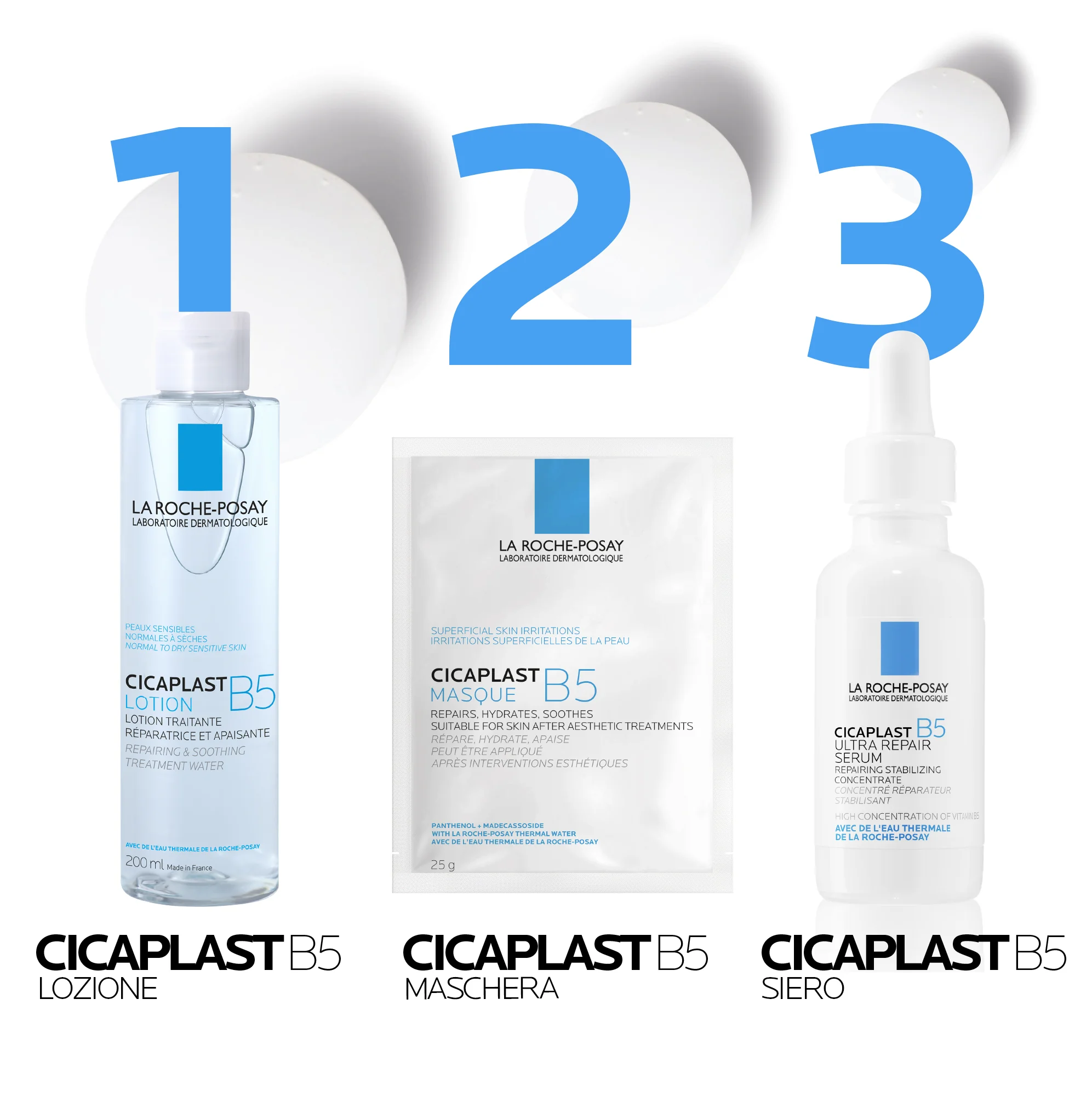 La Roche Posay Cicaplast B5 Siero 30 ml Idratante, rigenerante, ultra-riparatore.