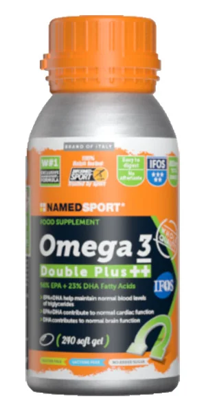 NAMED SPORT OMEGA3 DOUBLE PLUS INTEGRATORE DI ACIDI GRASSI 240 CAPSULE