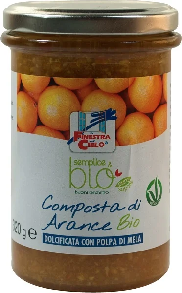 LA FINESTRA SUL CIELO SEMPLICE&BIO COMPOSTA DI ARANCE 320 G