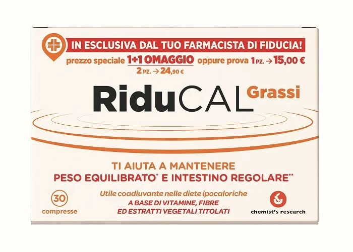 RIDUCAL GRASSI 30 COMPRESSE