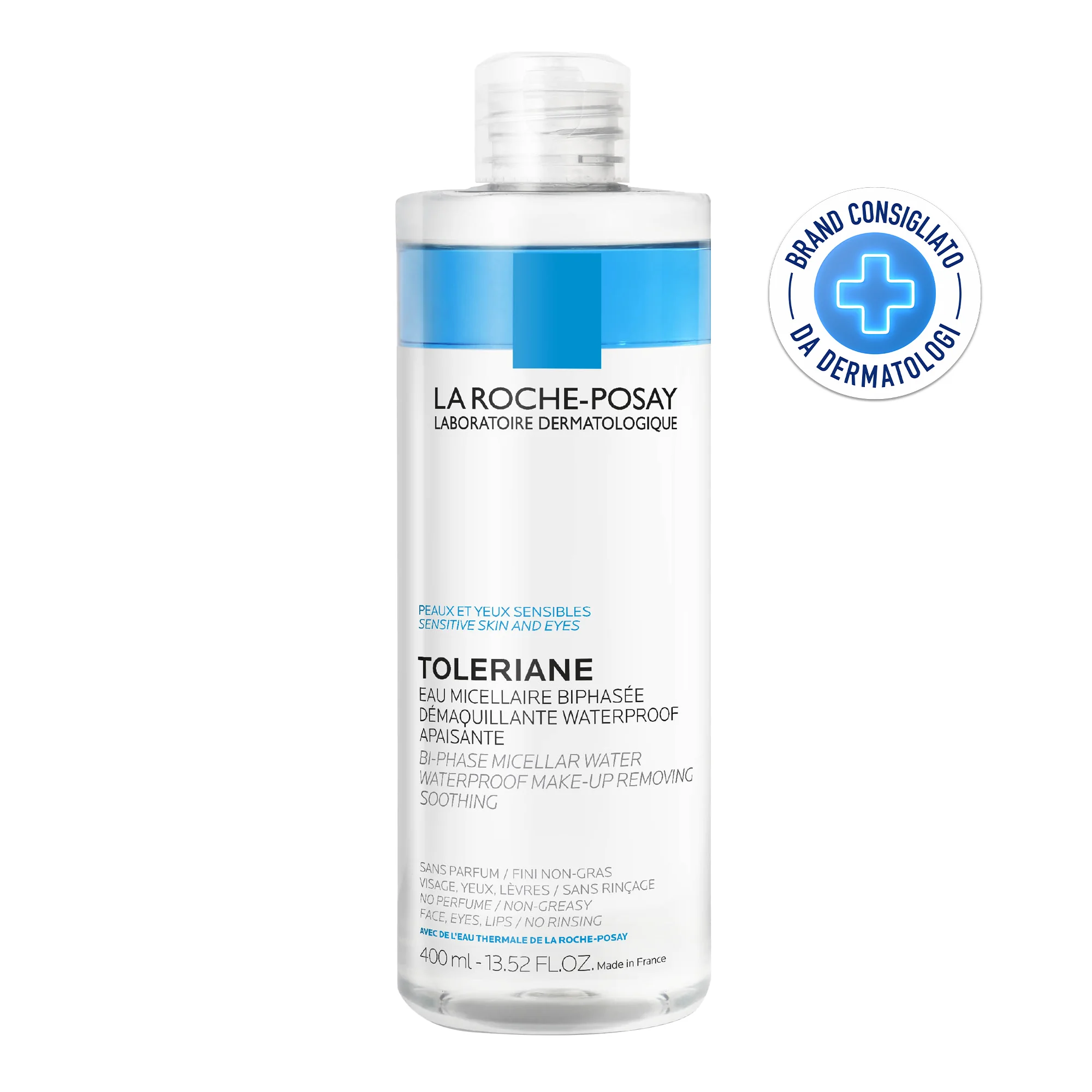 La Roche Posay Acqua Micellare Oleosa Bifasica 400 ml 