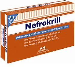 NBF LANES NEFROKRILL INTEGRATORE RENALE GATTO 30 PERLE