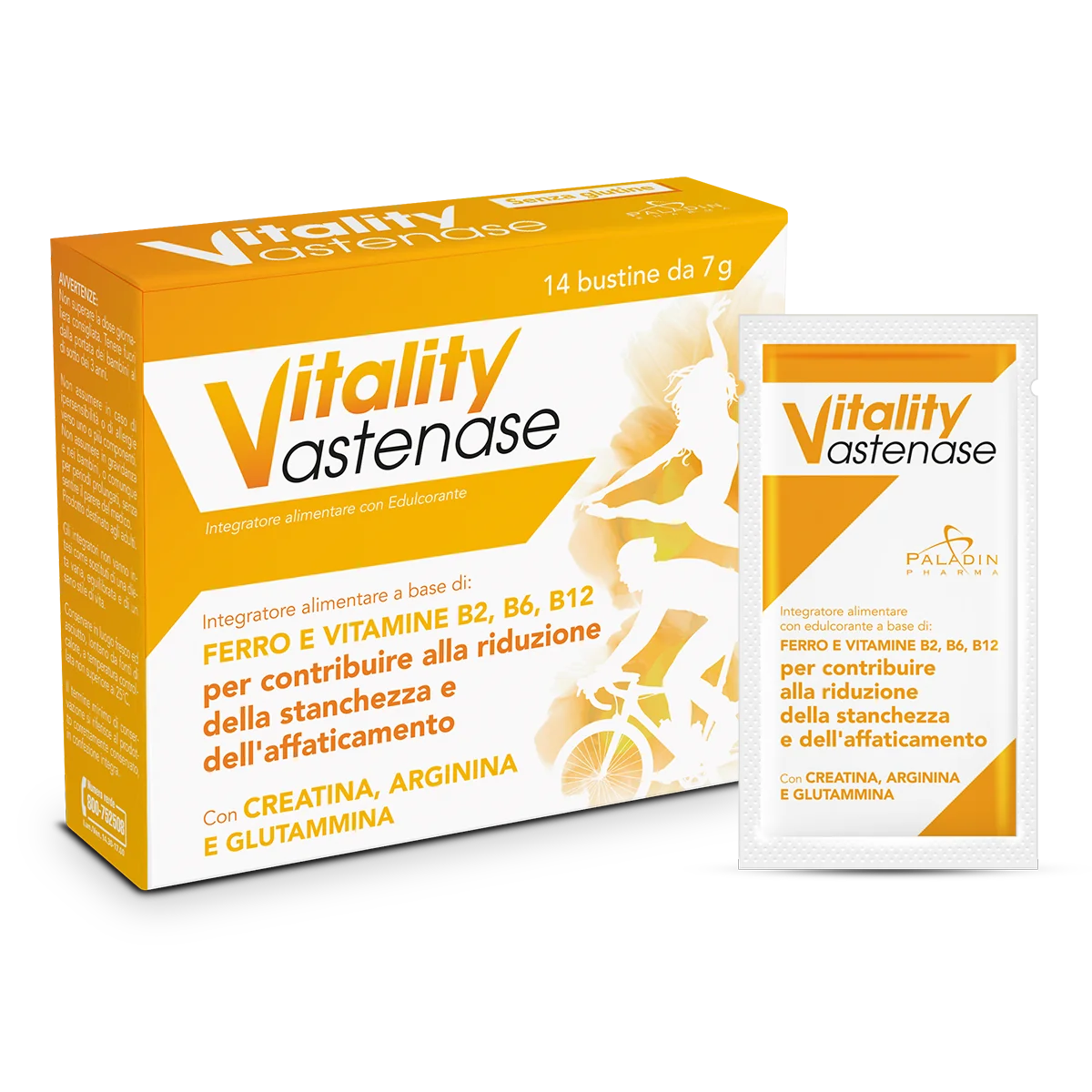 Vitality Astenase New Integratore 14 Bustine 