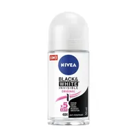 Nivea Invisible For Black White Original Deodorante Roll- On