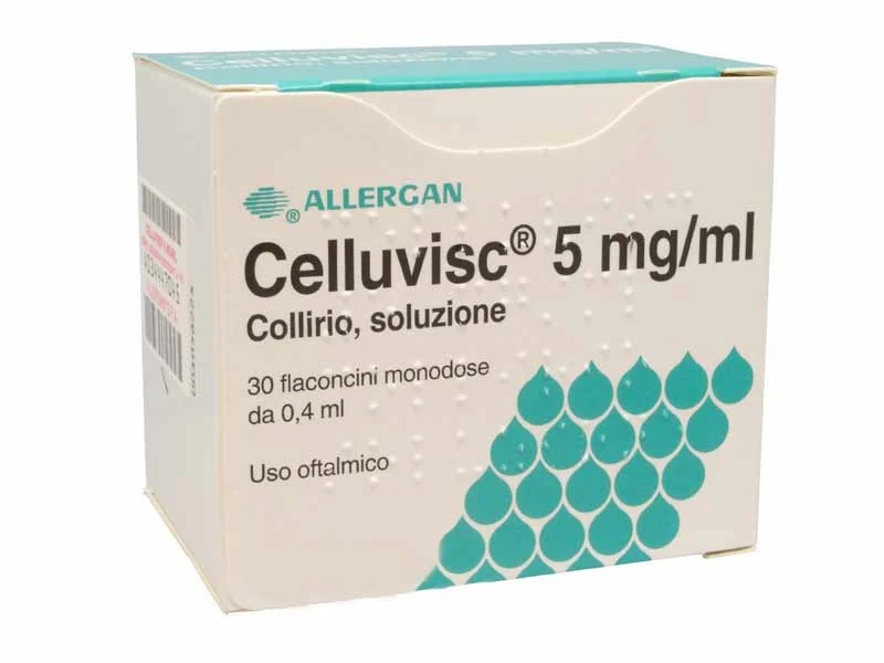 CELLUVISC COLLIRIO 5 MG/ ML 30 FLACONCINI