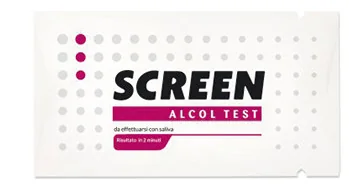 SCREEN ALCOOL TEST SALIVARE MONOUSO